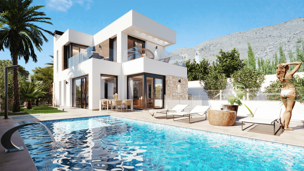 Villa moderne nouvellement construite à Finestrat