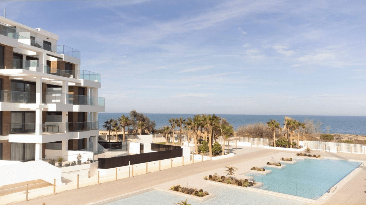 Apartamento en primera línea de playa de Denia