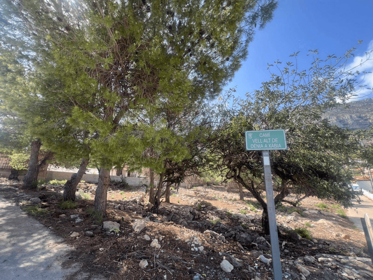 Terreno en venta en camino Vell Alt de Dénia a Xabia