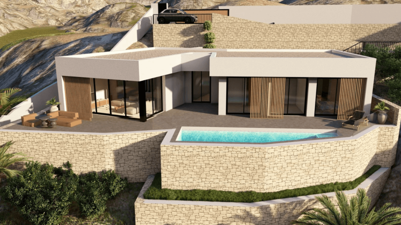 Villa privada de nueva construcción en Pedreguer